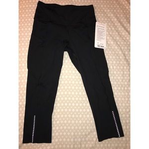 Lululemon Fast And Free Crop